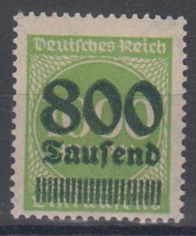 305 - Deutsches Reich Infla Nr. 305 A a z 