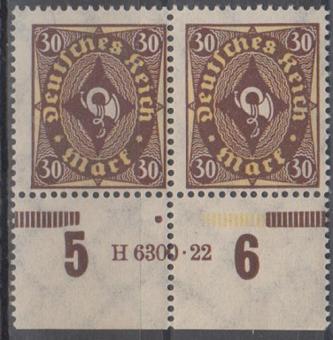 208 - Deutsches Reich Infla Nr. 208 P HAN 