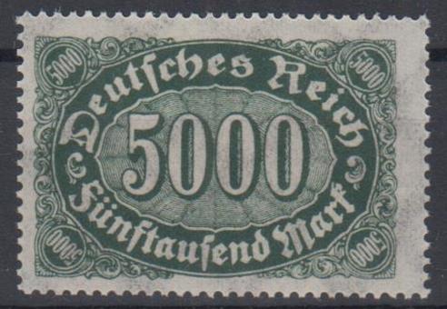 256 - Deutsches Reich Infla Nr. 256 d 