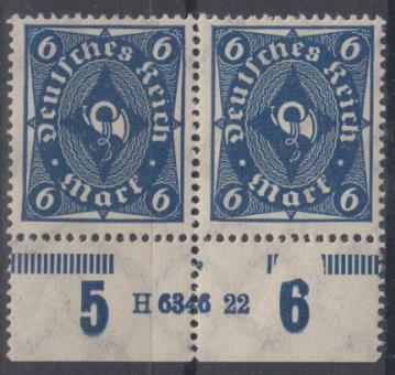 228 - Deutsches Reich Infla Nr. 228 HAN H 6346.22 