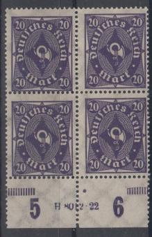 230 - Deutsches Reich Infla Nr. 230 HAN H 8012.22 