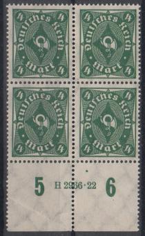 226 - Deutsches Reich Infla Nr. 226 HAN H 2966.22 