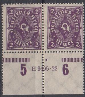 224 - Deutsches Reich Infla Nr. 224 HAN H 3695.22 