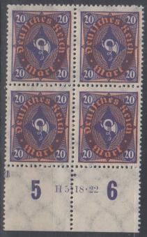 207 - Deutsches Reich Infla Nr. 207 HAN H 5118.22 