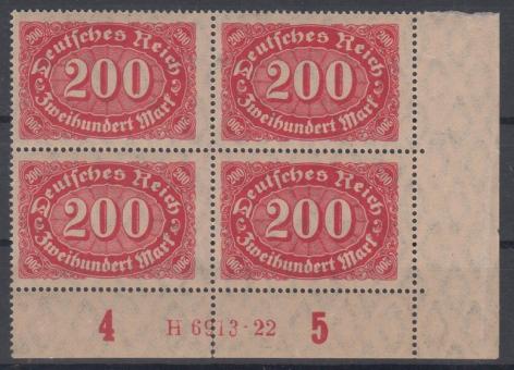 220 - Deutsches Reich Infla Nr. 220 HAN H 6913.22 