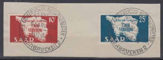 260 - Saar Nr. 260 II + Nr. 261 I 
