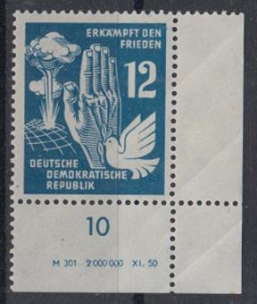 278 - DDR Nr. 278 DV 1 