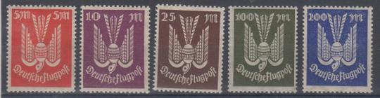 263 - Deutsches Reich Infla Nr. 263 - 267 