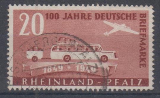 50 - Französische Zone Rheinland-Pfalz Nr. 50 I 