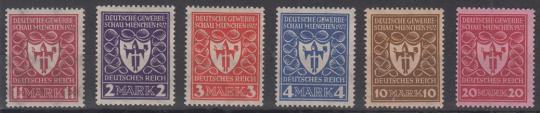 199 - Deutsches Reich Infla Nr. 199 - 204 