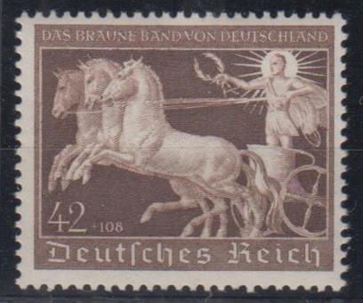 747 - Deutsches Reich Braunes Band Nr. 747 