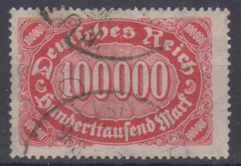 257 - Deutsches Reich Infla Nr. 257 III 