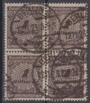 325 - Deutsches Reich Infla Nr. 325 A Wa 