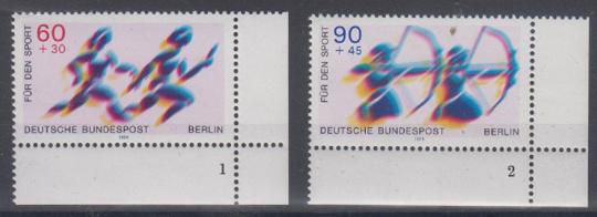 596 - Berlin Nr. 596 + 597 FN 