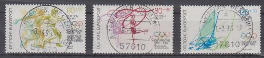 1206 - Bund Für den Sport 84 Nr. 1206 - 1208 