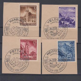 806 - Deutsches Reich Nr. 806 - 809 