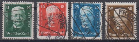 403 - Deutsches Reich Nothilfe Nr. 403 - 406 