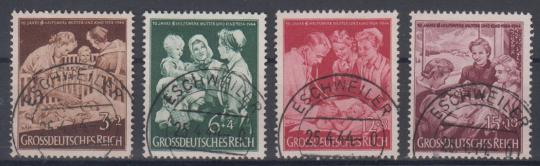 869 - Deutsches Reich Nr. 869 - 872 