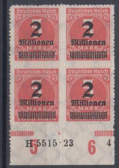 312 - Deutsches Reich Infla Nr. 312 B HAN H 5515.23 