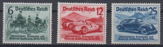 686 - Deutsches Reich IAA Nr. 686 - 688 