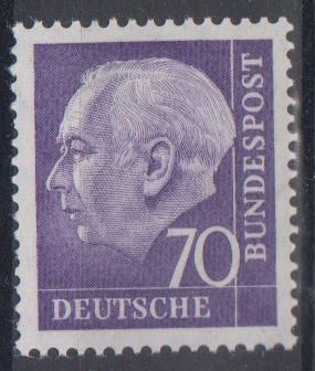 0263 - Bund Heuß 2 Nr. 263 x w Z 