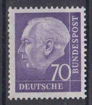 0263 - Bund Heuß 2 Nr. 263 x w R 