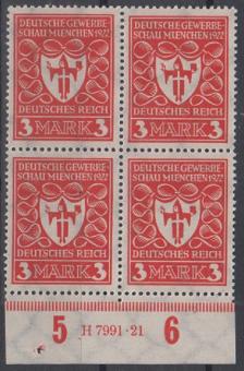 201 - Deutsches Reich Infla Nr. 201 HAN H 7991.21 