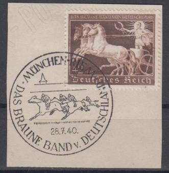 747 - Deutsches Reich Braunes Band Nr. 747 