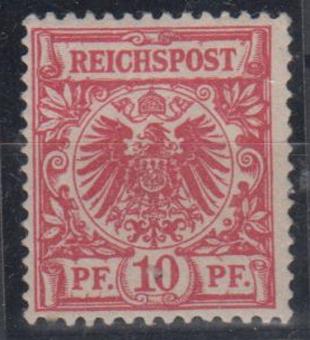 47 - Deutsches Reich Krone Adler Nr. 47 d 