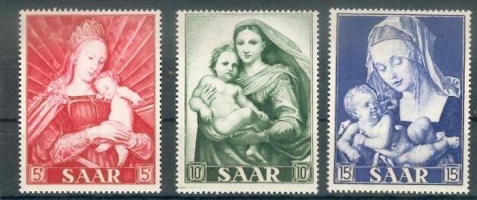351 - Saar Nr. 351 - 353 