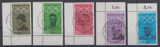 561 - Bund Nr. 561 - 565 Ecken 