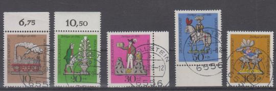 604 - Bund Nr. 604 - 607 + 610 
