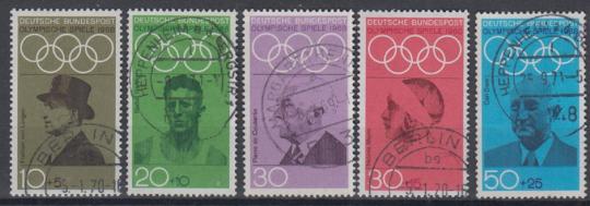 561 - Bund Nr. 561 - 565 