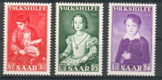 354 - Saar Nr. 354 - 356 