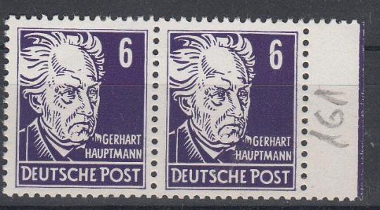 0328 - DDR Köpfe 2 Nr. 328 Wz2XII vb RL 10 