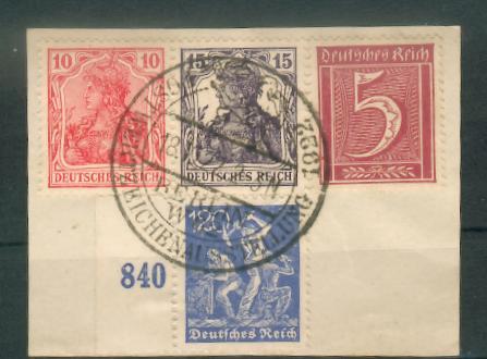 101 - W12 mit Sonderstempel 