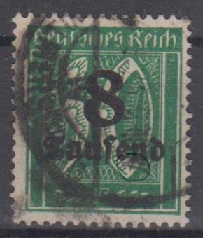 278 - Deutsches Reich Infla Nr. 278 IV 
