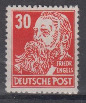 335 - DDR Köpfe 2 Nr. 335z WZ 2XI 
