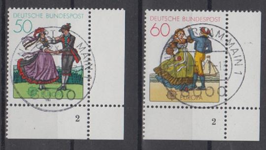 1096 - Bund Nr. 1096 + 1097 FN 2 