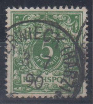 46 - Deutsches Reich Krone/Adler Nr. 46 a 