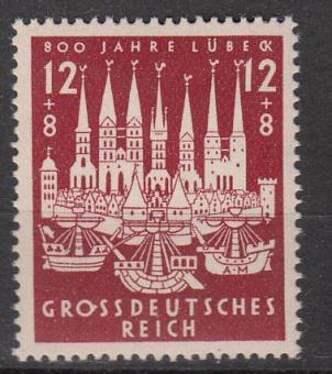862 - Deutsches Reich Nr. 862 I 