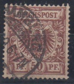 50 - Deutsches Reich Krone / Adler Nr. 50 d 