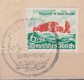 750 - Deutsches Reich Helgoland Nr. 750 