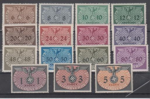 126 - Generalgouvernement Dienst Nr. 1 - 15 