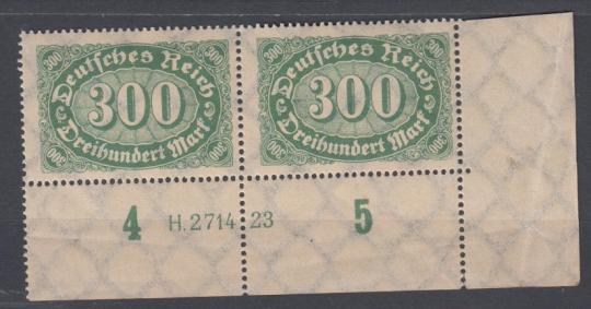 249 - Deutsches Reich Infla Nr. 249 HAN H. 2714 23 
