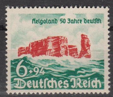 750 - Deutsches Reich Helgoland Nr. 750 