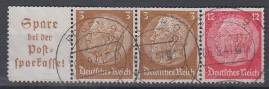 513 - Deutsches Reich W 79 + W 80 