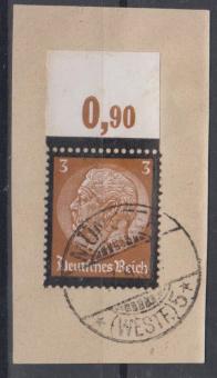 548 - Deutsches Reich Hindenburg Trauer Nr. 548 P OR 