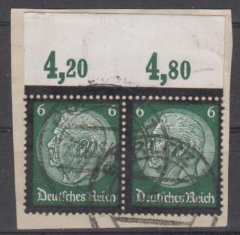 550 - Deutsches Reich Hindenburg Trauer Nr. 550 P OR 