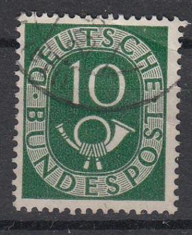 0128 - Bund Posthorn Nr. 128 II 